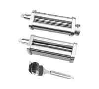 Pieza de repuesto para tallarines de metal, accesorio para rodillo de pasta, cortador de espaguetis, accesorio para cortador de masa, acero inoxidable