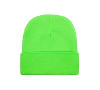 Pieza De Sombrero De Cabello Fluorescente, Sombrero De Tejer De Moda, Sombrero Cálido De Otoño E Invierno, Gorro De Tejido De Personalidad Retro