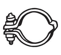 Pieza de sujeción, sistema de escape BOSAL 254-260