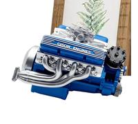 Pieza de visualización para motores de modelos, decoración de motor V8 de metal, decoración de manualidades para niños, adolescentes, adultos, familia, , hijos, hijas