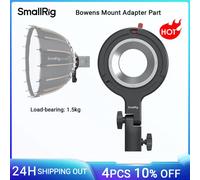 Pieza del adaptador de montaje SmallRig Bowens, admite montaje de Softbox parabólico D85 y RA-F150, capacidad de carga máxima de 1,5 kg -4476 4476
