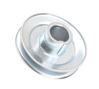 Pieza del motor de polea de husillo de servicio construida para uso prolongado en diferentes dispositivos de paisajismo Polea motriz resistente a la oxidación