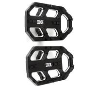 Pieza del reposapiés Accesorios De Aluminio Para Motocicleta, Reposapiés, Estriberas, Pedales Para HONDA NX400 NX500 2023 2024 2025(Nero)