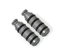 Pieza del reposapiés Accesorios Universales Para Motocicleta De 6mm, Reposapiés, Pedal Trasero, Clavija Pie, Juego Para Motos, Bicicleta Deportiva Calle(Titanium)