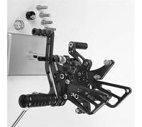 Pieza del reposapiés Para BENELLI BJ600GS BJ600 GS BJ 600GS 600 2010 2011 2012 2013 BN600 BN, Pedal De Motocicleta, Clavijas Traseras Aleación Aluminio(Nero)