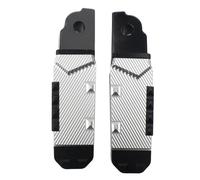 Pieza del reposapiés Para BMW S1000R S1000 R S 1000 1000R 2009-2017 2016 2015 2014 2013 2012 2011 2010 Reposapiés Trasero De Motocicleta Pedal Clavijas Pasajero(Silver)