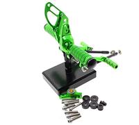 Pieza del reposapiés Para Ducati STREETFIGHTER 848 1100 CNC Aleación De Aluminio Motocicleta Reposapiés Pedal Juego Trasero(Vert)