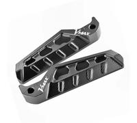 Pieza del reposapiés Para Yamaha VMAX V-MAX V MAX 1200 1985-2008 2007 2006 2005 2004 2003 2002 2001 Reposapiés Trasero Para Motocicleta Pedales Traseros(Titanium)