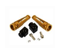 Pieza del reposapiés Pedales De Clavijas Motocicleta, Estriberas Traseras Pasajero Para Kawasaki Z650 2017-2021 2020 2019 2018 Para Versys 1000 2012-2020 2017 2016(Gold)