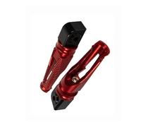 Pieza del reposapiés Pedales De Clavijas Para Motocicleta, Estriberas Traseras Para Pasajero Para Kawasaki Z800 Z800E 2013-2016 Z900 2017-2021 2020 2019 Z900RS 2018-2021(Rosso)