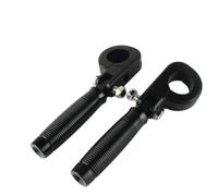 Pieza del reposapiés Reposapiés Para Motocicleta Para Harley, Para Honda Para Yamaha 1-1/4" 32 Mm 1-1/2" 38 Kits De Con Abrazadera En P Y Accesorios(Nero)