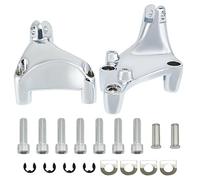 Pieza del reposapiés Reposapiés Trasero De Motocicleta Clavijas Pedal Montaje Pasajero Para Harley Sportster XL883 XL1200 2004-2013 2012 2011 2010 2009 2008 2007 2006 2005