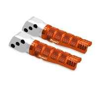 Pieza del reposapiés Reposapiés Traseros CNC Para Pasajero De Motocicleta Para BMW F800R 2009-2015 F800S 2006 2007 2008 2009 2010 Trasero(Orange)