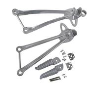 Pieza del reposapiés Soporte De Clavijas Para Reposapiés Trasero Motocicleta Para Kawasaki Para Ninja ZX6R 2009-2023 2022 2021 2020 2019 2018 2017 2016 2015 2014 2013 2012 2011(Silver)