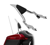 Pieza del respaldo Para Harley Para Touring Para Road King FLHR 2009 2010 2011 2012 2013 2014 2015-2022 Respaldo De Pasajero Trasero Desmontable Cromado Para Motocicleta