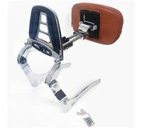 Pieza del respaldo Respaldo Para Pasajero/conductor De Motocicleta Sissy Bar Para Indian Scout Bobber Twenty/ABS 2020 2021 2022 2023 2024 Portaequipajes Ajustable(Brown Chrome)