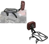 Pieza del respaldo Respaldo Para Pasajero Trasero De Motocicleta Sissy Bar Para Indian Scout Bobber Twenty ABS 2020(Brown)