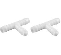 Pieza en T GARDENA: accesorios de manguera de plástico, para una conexión simple de manguera y ramificación de mangueras de 12 mm, 2 piezas (7304-20) (Paquete de 2)