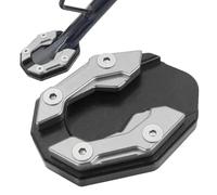 Pieza para Caballete de Moto - Placa Lateral Extensible 7,2x5,7x1,4cm 66g en Aleación de Aluminio, Base Antideslizante para Estabilidad en Diversos Terrenos, Accesorio Universal Fácil de Instalar