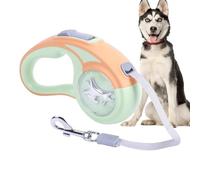 Pieza para perros retráctil - Cable de plomo para coche pesado, línea fuerte de nailon para mascotas, correa de nailon con mango de control, guía de seguimiento de seguridad