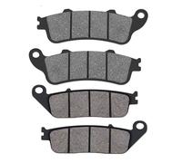 Pieza pastilla freno Juego Pastillas Freno Delantero Trasero Motocicleta Para HONDA FJS 600 Silverwing 2001-2009 1/2/D3/D4/D5/D6/A3-A7/D7 FJS600(Front and Rear)