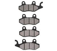 Pieza pastilla freno Pastillas De Freno Delanteras Y Traseras Para Motocicleta Para YAMAHA ATV YXR700F Para Rhino 2008-2010 2011 2012 2013 2014 YXR700 YXR 700 F(1 Set)