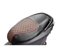 Pieza Protectora Cojín Completo para Asiento De Motocicleta, Cómodo Y Acolchado para Yamaha I125 AS125(Brown)
