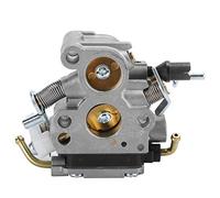 Pieza repuesto del carburador motosierra EVTSCAN 506450501 se adapta al motor motosierra gas 135 435 440, aleación aluminio, fácil instalar, para mantenimiento, reparación, actualización