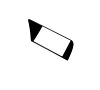 Pieza Repuesto Interior para A4 B8 2009-2016 Piano Negro Accesorios Interiores Coche Consola Cubierta Panel Navegación Embellecedor Calcomanías para Tablero