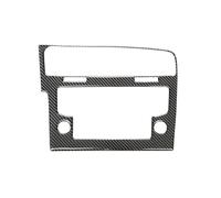 Pieza Repuesto Interior para VW para Golf 7 para GTI Mk7 2013-2019 Fibra Carbono Auto Consola Central Cubierta Panel Navegación GPS Molduras Coche Cubierta Central