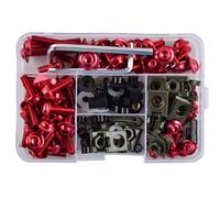 Piezas 158pcs Carenado Pernos Kit Parabrisas Sujetador Clips Tornillos Motocicleta Sportbike Accesorios Motocicleta Modificación Accesorios