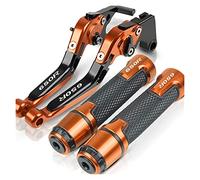 Piezas Accesorios CNC Para Motocicleta, Ajustable, Plegable, Extensible Con Logotipo, Palancas De Embrague De Freno, Manillar, Puños, Extremos Para Kawasaki NINJA650R 2009-2016(12)