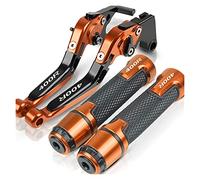 Piezas Accesorios CNC Para Motocicleta, Ajustable, Plegable, Extensible Con Logotipo, Palancas De Embrague De Freno, Manillar, Puños, Extremos Para Kawasaki NINJA400R 2018-2020(12)