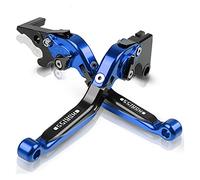 Piezas Accesorios De Motocicleta, Palanca De Embrague De Freno, Empuñaduras De Motocicleta De Aluminio CNC Ajustables Para Yamaha XSR155 XSR-155 2019 2020(Azul)