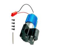 Piezas Actualización RC para MN para D90 D99 MN99S Metal 370 Caja De Cambios De Motor BoxRC Actualizaciones De Coche Accesorios De Piezas(Black)