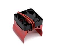 Piezas Actualización RC para Traxxas 1/10 para E-revo para E-maxx para Summit para Arrma 1/8 para Kraton para Talion para Typhon 42mm Ventilador De Refrigeración De Motor Disipador De Calor(Red)