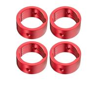 Piezas Actualización RC para Traxxas 1/5 para X-maxx 1/6 para Xrt 4 Uds Refuerzo Copa Transmisión Metal Manga Copa Transmisión Diferencial Piezas Mejora Coche RC(Red)