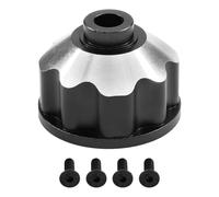 Piezas Actualización RC para Traxxas para Maxx 1/10 Portador Diferencial De Metal Carcasa 8981 RC Piezas De Mejora De Coche Accesorios(Black)
