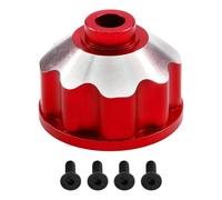 Piezas Actualización RC para Traxxas para Maxx 1/10 Portador Diferencial De Metal Carcasa 8981 RC Piezas De Mejora De Coche Accesorios(Red)