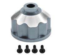 Piezas Actualización RC para Traxxas para Maxx 1/10 Portador Diferencial De Metal Carcasa 8981 RC Piezas De Mejora De Coche Accesorios(Gray)