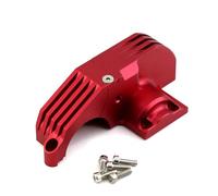 Piezas Actualización RC para Traxxas para Maxx para 89076-4 89086-4 1/10 Tapa De Engranaje Principal De Metal Protección Motor 8987 RC Piezas De Mejora De Coche Accesorios(Red)