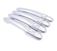 Piezas Automóvil Compatible Con Zoe Para ZE 40 50 2012 2013 2014 2015 2016 2017 2018 2019 2020 2021 2022 2023 2024 Coche Cubierta Manija Puerta Embellecedor(No Keyhole 4 Buttons)