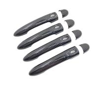 Piezas Automóvil Compatible Con Zoe Para ZE 40 50 2012 2013 2014 2015 2016 2017 2018 2019 2020 2021 2022 2023 2024 Coche Cubierta Manija Puerta Embellecedor(No Keyhole 4 Buttons B)