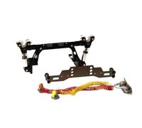 Piezas Automóviles RC Amortiguador Dinámico Shell Hebilla Metal para Tamiya para ACTROS para AROCS 3363 para Man para TGX para TGS 1/14 RC Accesorios Reemplazo Coche(Type 2)