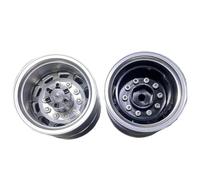 Piezas Automóviles RC Bujes Rueda Delantera Y Trasera 2 Uds Metal para Tamiya para Scania 770S para Volvo 750 para ACTROS 3363 para Man 1/14 Repuestos Piezas Coche RC(Rear Wheel hub)