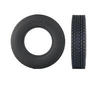 Piezas Automóviles RC Neumático Grava Ruedas Estrechas/Anchas 2 Uds Goma para Tamiya para Scania 770S para Volvo para ACTROS 3363 para Man 1/14 Reemplazos Piezas Coche RC(Narrow)