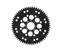 Piezas Automóviles RC para ARRMA para Gorgon para ARA311100 1/10 RC Monster Truck 2WD Coche Acero 61T Spur Gear 32DP Piezas Mejora Diferencial