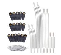 Piezas Automóviles RC para AXIAL para AXI00005 1/24 RC Control Remoto Coche Enlaces Cuerpo Acero Inoxidable Conjunto Vínculos Rígidos Accesorios Repuesto Piezas Mejora