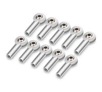 Piezas Automóviles RC Para Axial Para SCX10 II D90 D110 Para Tamiya CC01 1/10 Metal CW M3/M4 Extremo Barra Acoplamiento Extremos Rótula Reemplazo RC Coche Barco Coche Avión Piezas Bricolaje(M4 8)