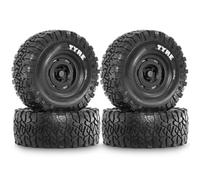 Piezas Automóviles RC para Axial para SCX10 II III para Traxxas para TRX-4 para Redcat Gen8 Gen7 RC Coche Neumáticos sobre Orugas 1,9 Pulgadas Juego Ruedas Beadlock Piezas Mejora
